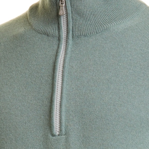 Eleventy Cashmere Quarter Zip Pullover - Picture 12 of 13